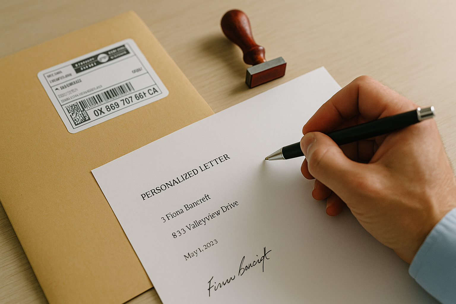 You swear, mail, and track